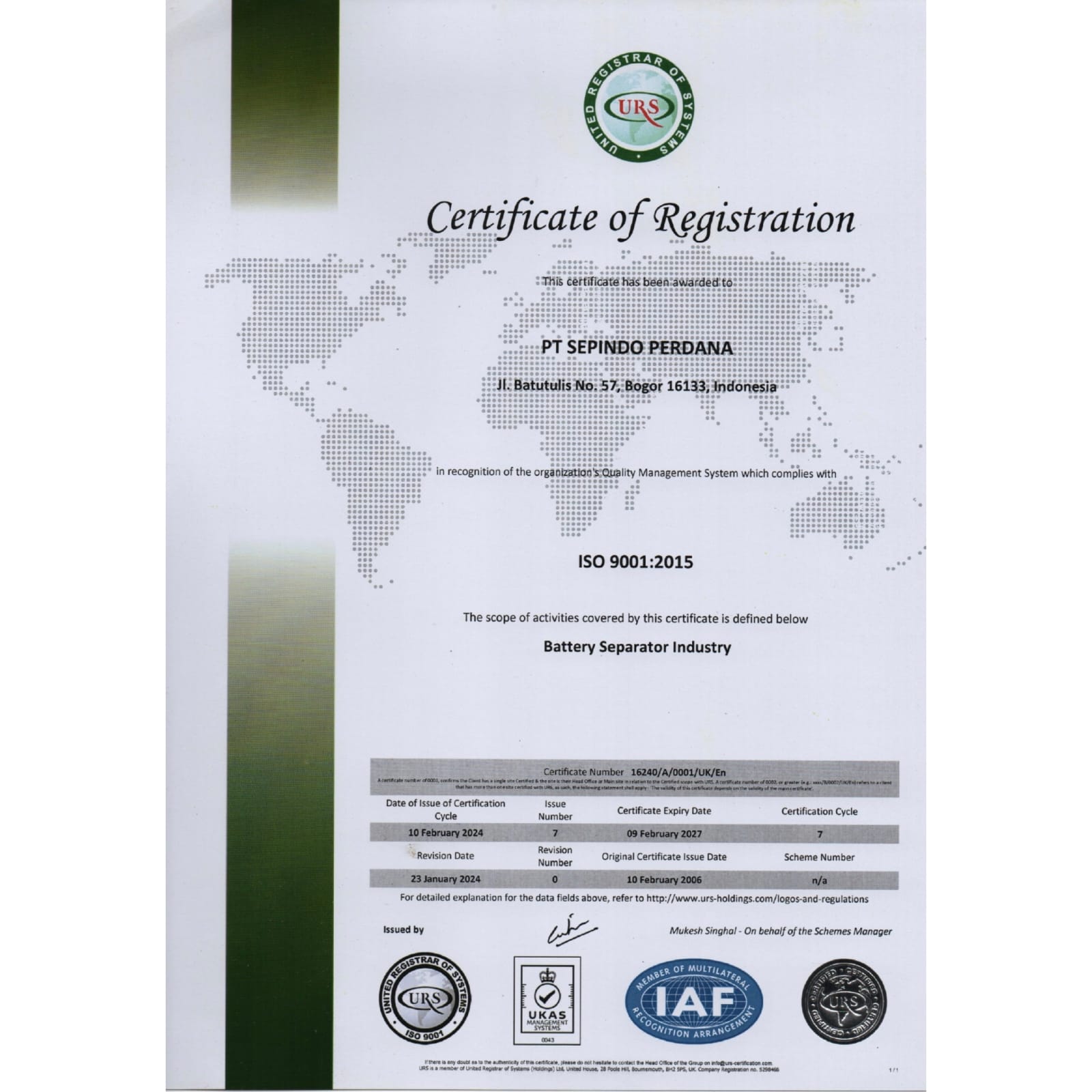 ISO 9001:2015